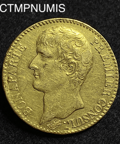 ,MONNAIE,CONSULAT,40,FRANCS,OR,NAPOLEON,AN,12,