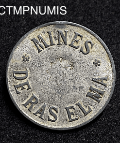 ,MONNAIE,ALGERIE,10,CENTIMES,MINES,RAS,EL,MA,MERCURE,CONSTANTINE,