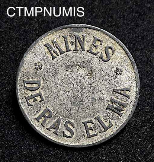 ,MONNAIE,ALGERIE,10,CENTIMES,MINES,RAS,EL,MA,MERCURE,CONSTANTINE,