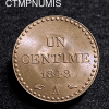 ,MONNAIE,UN,CENTIME,DUPRE,1848,