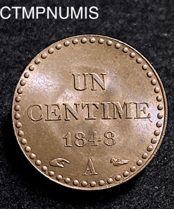 ,MONNAIE,UN,CENTIME,DUPRE,1848,