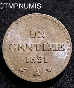 ,MONNAIE,UN,CENTIME,DUPRE,1851,