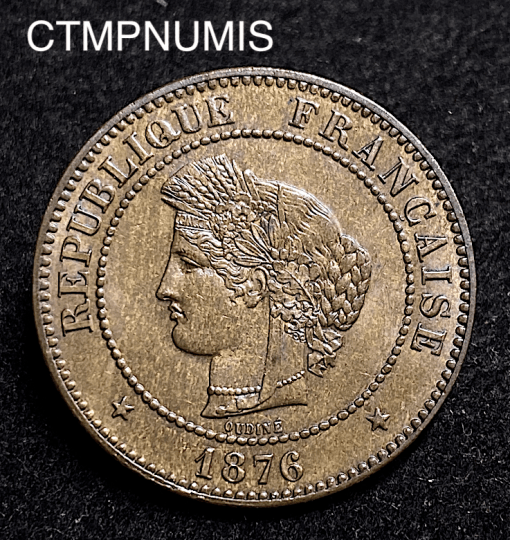 ,MONNAIE,5,CENTIMES,CERES,1876,