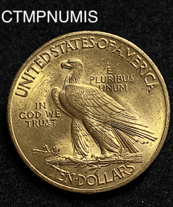 ,MONNAIE,ETATS,UNIS,10,DOLLAR,OR,TETE,INDIEN,1907,