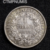 ,MONNAIE,1,FRANC,ARGENT,CERES,1888,