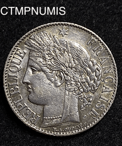 ,MONNAIE,1,FRANC,ARGENT,CERES,1888,