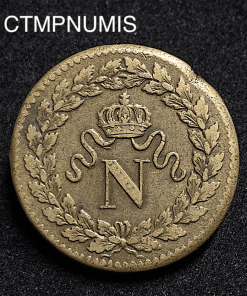 ,MONNAIE,EMPIRE,10,CENTIMES,NAPOLEON,I°,1814,BB,STRASBOURG,