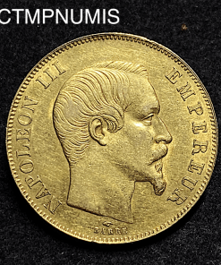 ,MONNAIE,EMPIRE,50 FRANCS,OR,NAPOLEON,1857,