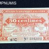 ,BILLET,ALGERIE,50,CENTIMES,CHAMBRE,COMMERCE,ALGER,1944,