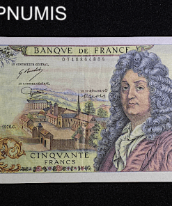 ,BILLET,FRANCE,50 FRANCS,RACINE,1976,NEUF,