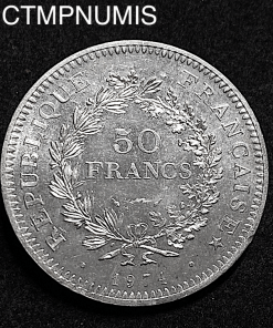 ,MONNAIE,50,FRANCS,ARGENT,HERCULE,1974,AVERS,20,FRANCS,