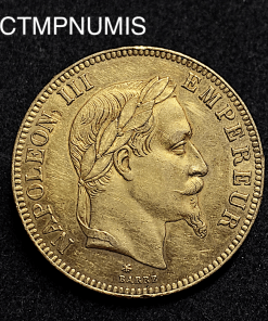,MONNAIE,EMPIRE,100,FRANCS,OR,NAPOLEON,1866,