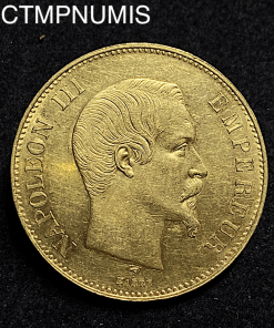 ,MONNAIE,EMPIRE,100,FRANCS,OR,NAPOLEON,1857,