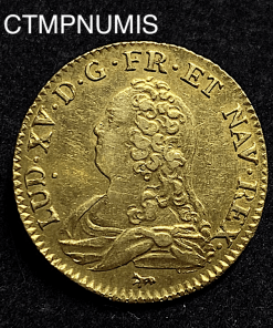,MONNAIE,ROYALE,LOUIS,XV,LOUIS,OR,LUNETTES,1726,