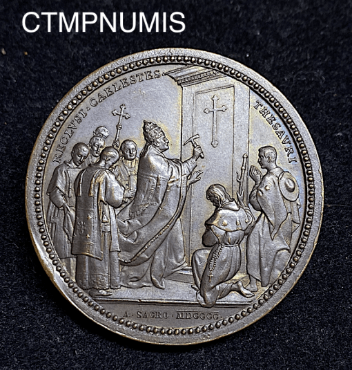 ,MEDAILLE,VATICAN,LEON,XIII,RECUSI,CAELESTES,1900,