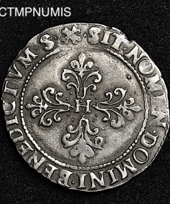 ,MONNAIE,ROYALE,HENRI,III,1/2.FRANC,1589,M,TOULOUSE,