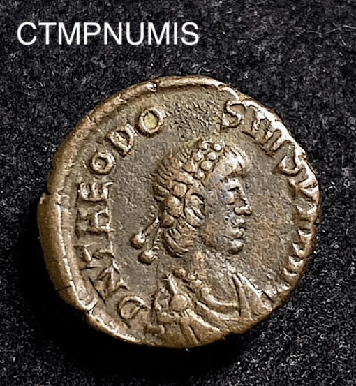 ,MONNAIE,ROMAINE,THEODOSE,NUMMUS,SALUS,CYZICUS,