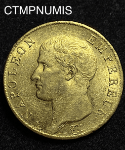 ,MONNAIE,40,FRANCS,OR,NAPOLEON,EMPEREUR,AN,13,