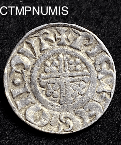 ,MONNAIE,ROYAUME,UNI,PENNY,ARGENT,JEAN,DURHAM,PIERES,