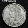 ,MONNAIE,GUATEMALA,25,CENTAVOS,ARGENT,1956,