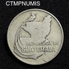 ,MONNAIE,GUATEMALA,25,CENTAVOS,ARGENT,1943,