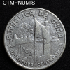 ,MONNAIE,CUBA,40,CENTAVOS,ARGENT,1952,