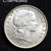 ,MONNAIE,COLOMBIE,20,CENTAVOS,ARGENT,1897,BOGOTA,