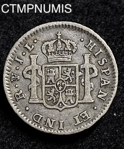 ,MONNAIE,BOLIVIE,1/2,REAL,ARGENT,1825,POTOSI,