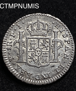 ,MONNAIE,BOLIVIE,1,REAL,ARGENT,1808,POTOSI,