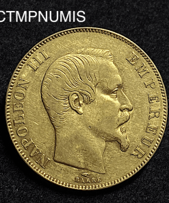 ,MONNAIE,EMPIRE,50,FRANCS,OR,NAPOLEON,1857,