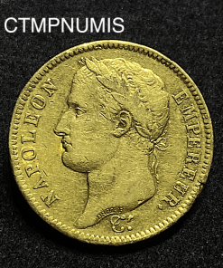 ,MONNAIE,40,FRANCS,OR,NAPOLEON,EMPEREUR,1808,M,TOULOUSE,