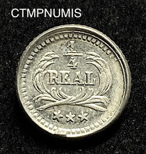 ,MONNAIE,GUATEMALA,1/4,REAL,ARGENT,1893,2,