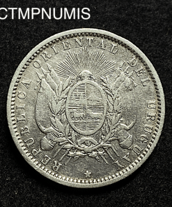 ,MONNAIE,URUGUAY,20,CENTESIMOS,ARGENT,1877,