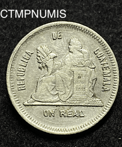 ,MONNAIE,GUATEMALA,1,REAL,ARGENT,1895,