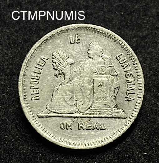 ,MONNAIE,GUATEMALA,1,REAL,ARGENT,1895,