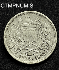 ,MONNAIE,GUATEMALA,1,REAL,ARGENT,1895,