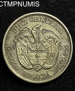 ,MONNAIE,COLOMBIE,10,CENTAVOS,1897,BOGOTA,