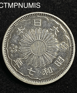 ,MONNAIE,JAPON,50,SEN,ARGENT,