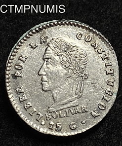 ,MONNAIE,BOLIVIE,1/2,SOL,ARGENT,1862,POTOSI,