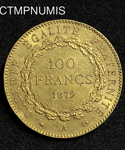 ,MONNAIE,100,FRANCS,OR,GENIE,1879,