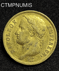 ,MONNAIE,EMPIRE,40,FRANCS,OR,NAPOLEON,I°,1812,