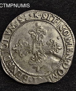 ,MONNAIE,ROYALE,HENRI,III,FRANC,ARGENT,1586,M,TOULOUSE,