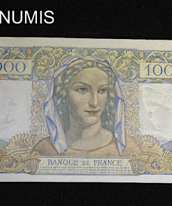 ,BILLET,1000,FRANCS,MINERVE,1945,NEUF,