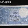 ,BILLET,10,FRANCS,MINERVE,1939,