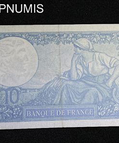 ,BILLET,10,FRANCS,MINERVE,1939,