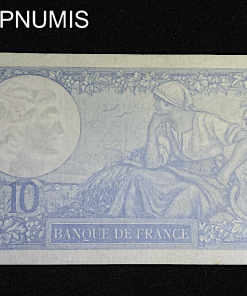 ,BILLET,10,FRANCS,MINERVE,1940,