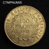 ,MONNAIE,100,FRANCS,OR,GENIE,1909,