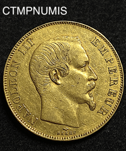 ,MONNAIE,EMPIRE,50,FRANCS,OR,NAPOLEON,1858,