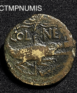 ,MONNAIE,ROMAINE,EMPIRE,AS,DE,NIMES,CROCODILE,