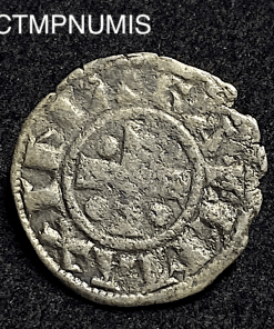 ,MONNAIE,FEODALE,DENIER,ARGENT,ARCHEVECHE,VIENNE,